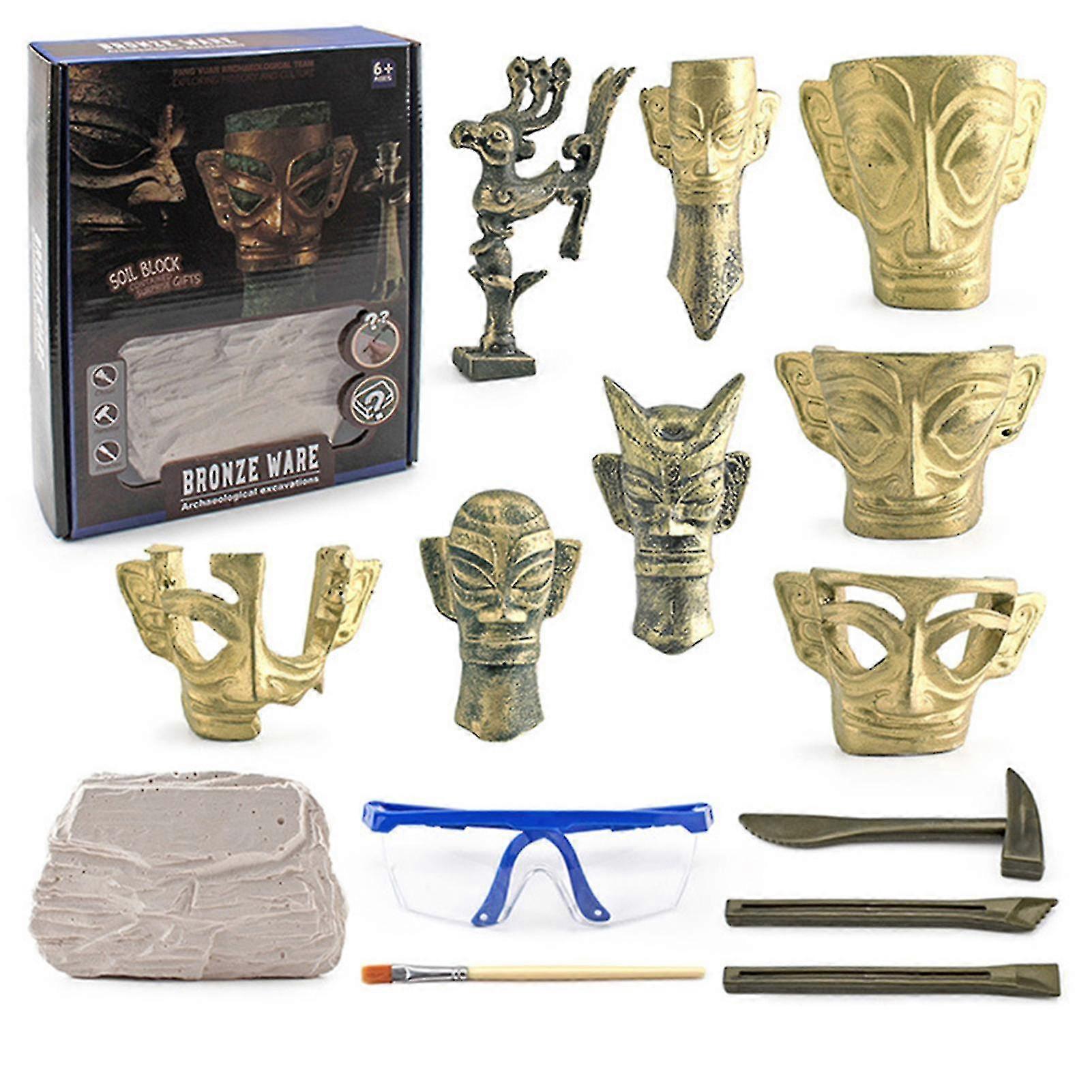 Simulation Archaeological Blind Box Realistic Ancient Egypt Model T @bugu