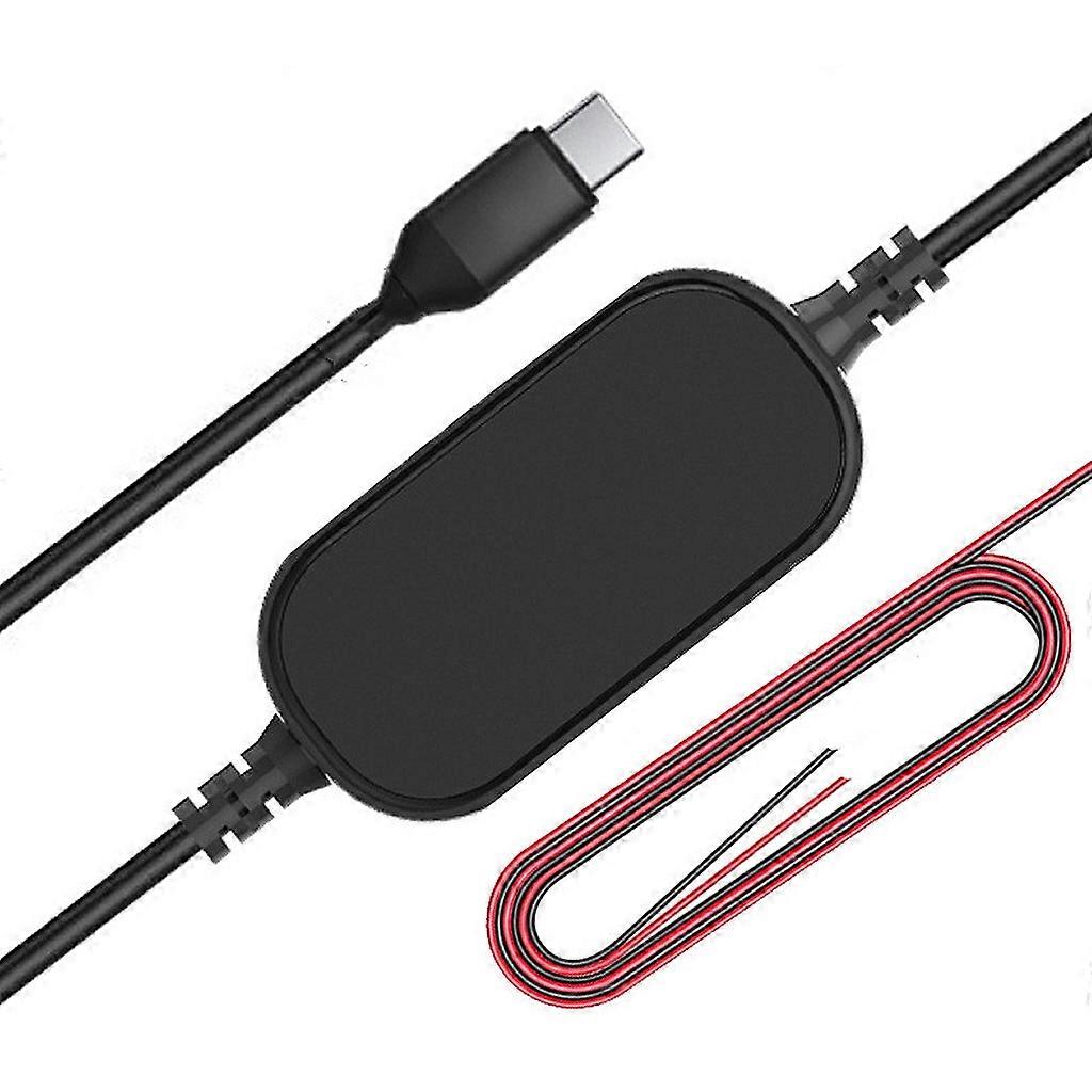DC 12V 24V to 5V 2A Auto Charging DC-DC Step Down Cable for Dash Cam Vehicle