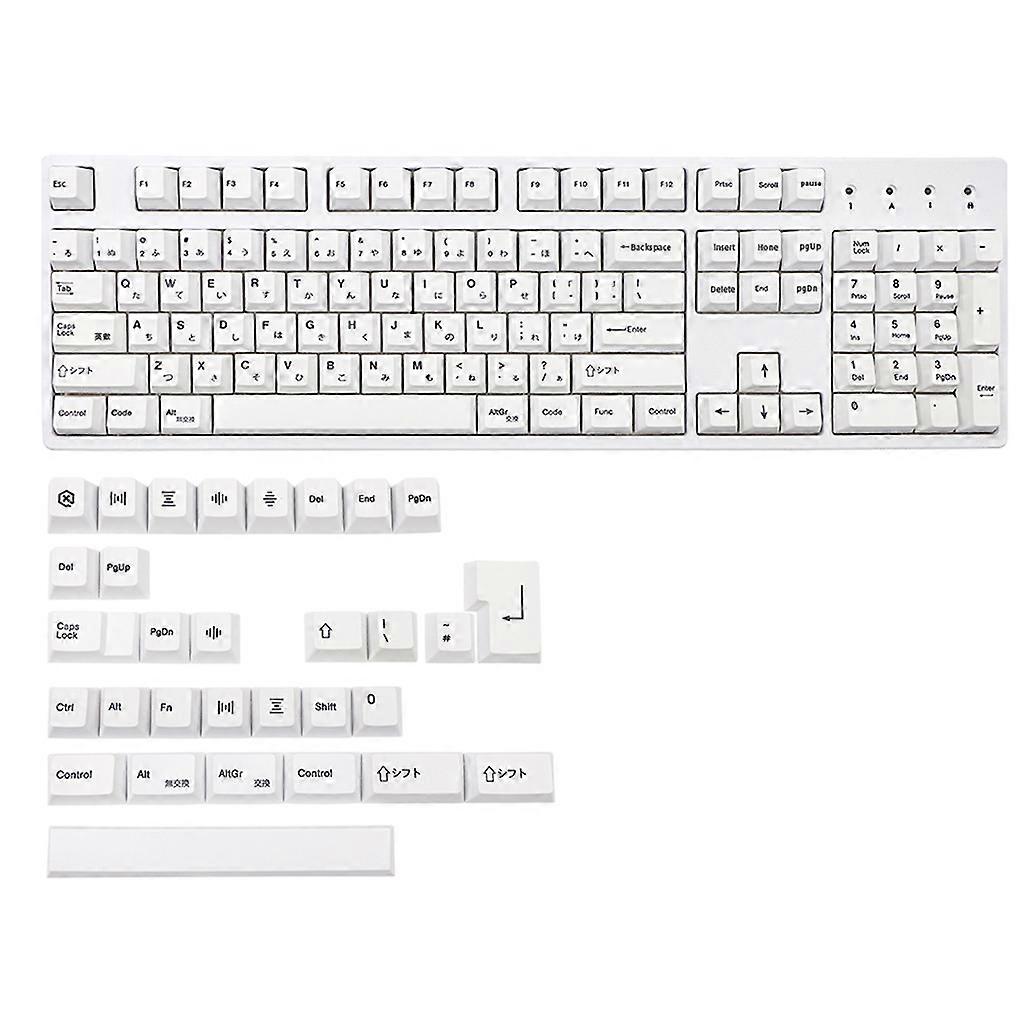 135Keys PBT Dye Sublimation Keycaps for Mechanical Gaming Keyboard MX Switches