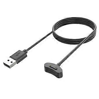 Voor TicWatch GTW eSIM (Mobvoi Wh11014) 1m magnetische absorptie USB-oplaadkabel horloge-oplader