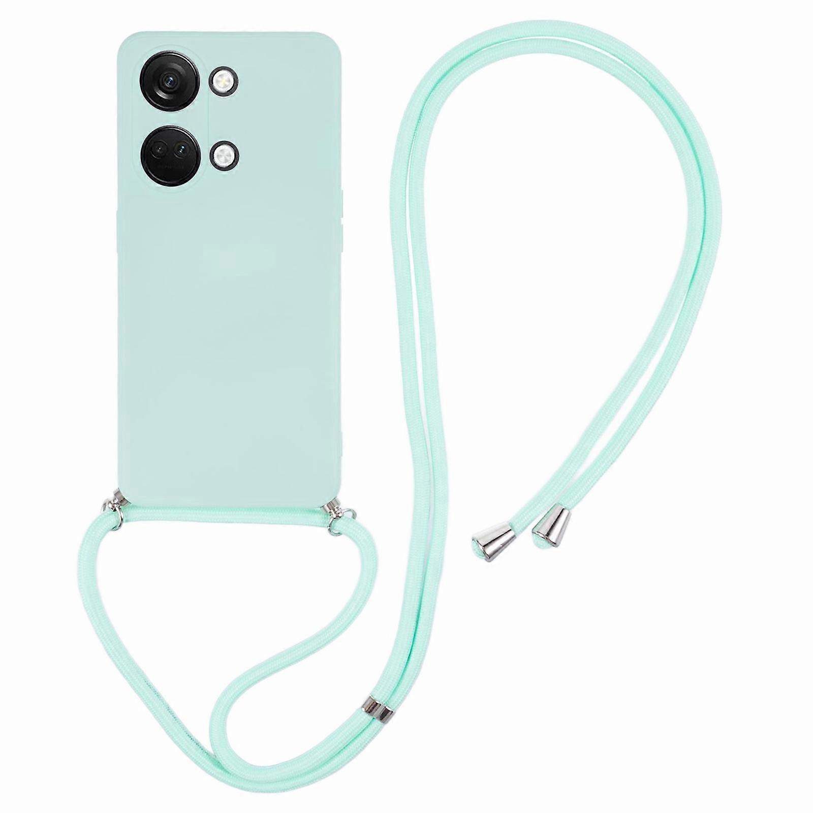 TPU Fiber Lining Protective Phone Case For OnePlus Nord 3 5G, with Long Lanyard
