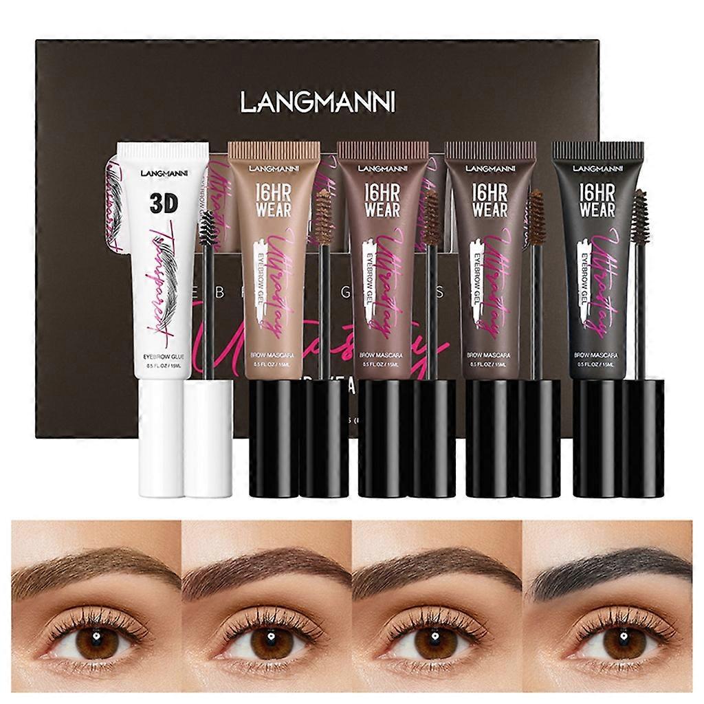 Easy Breezy Volumizing Brow Gel,Waterproof Eyebrow Gel,Long Lasting,Easy Use