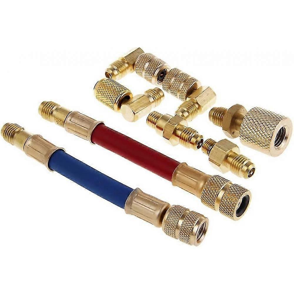 Umrüstadapter für Klimaanlagen R134a R12 Netzadapter Schlauchsatz MHW