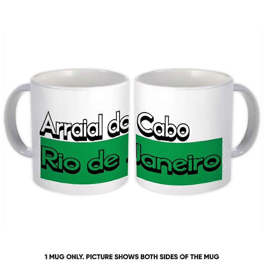 Gift Mug: Arraial do Cabo Rio de Janeiro Rectangle