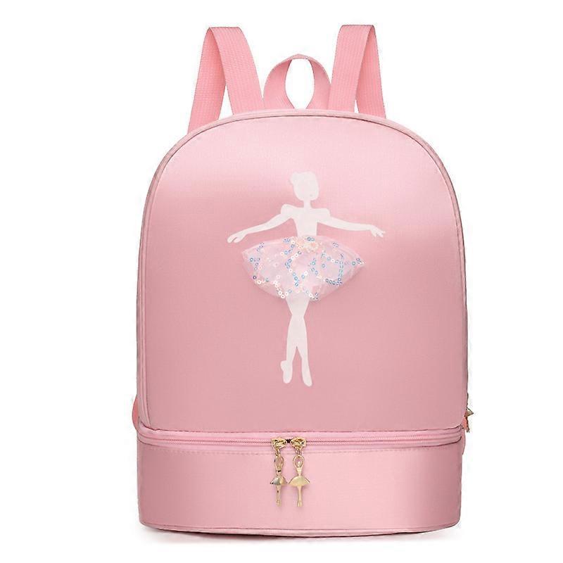 Children Ballet Dance Bag Nylon Schoolbag Dancing Backpack