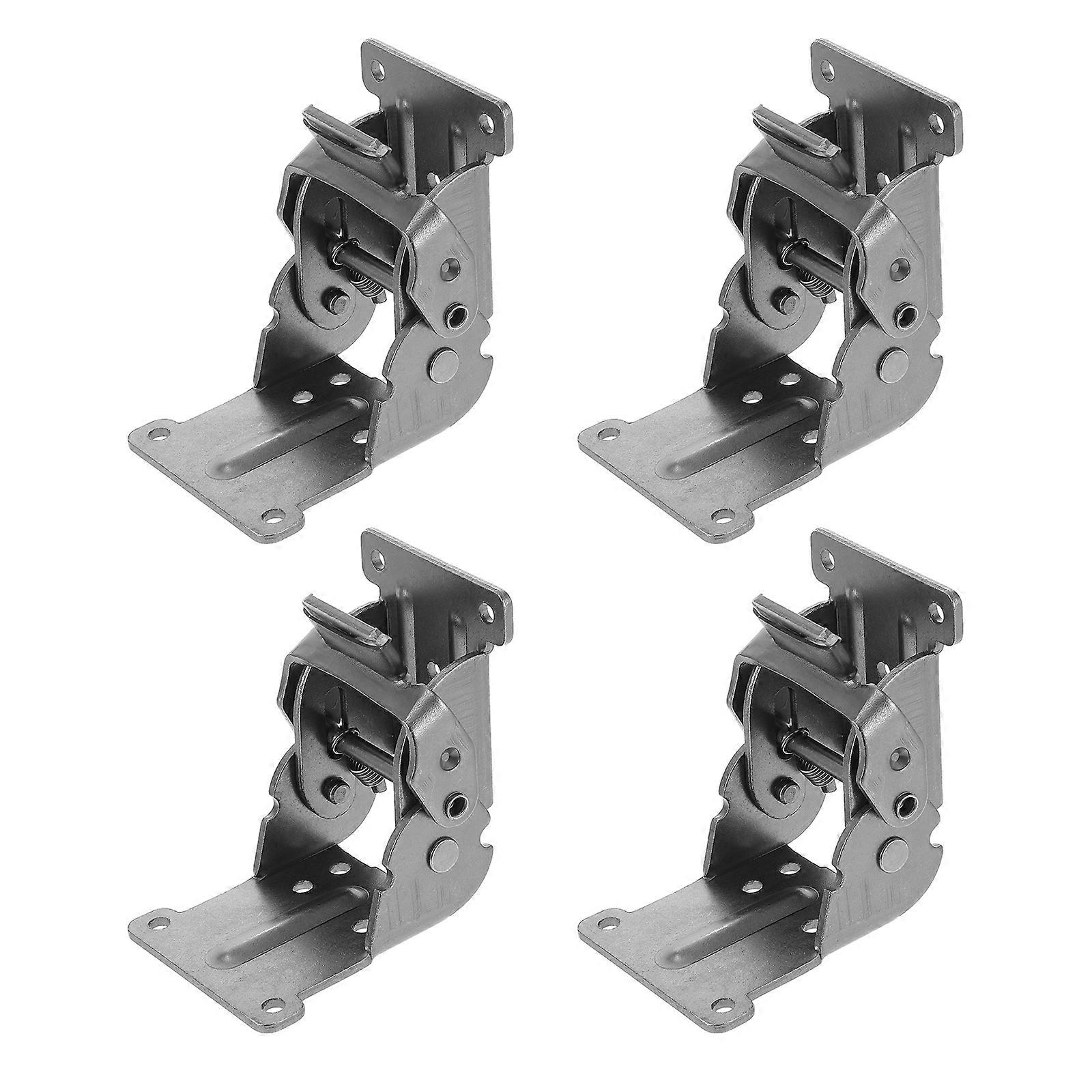 4 Pcs Shelving Brackets Collapsible Shelf Bracket 90- 180 Folding Bracket Shelf Bracket Foldable Table Legs