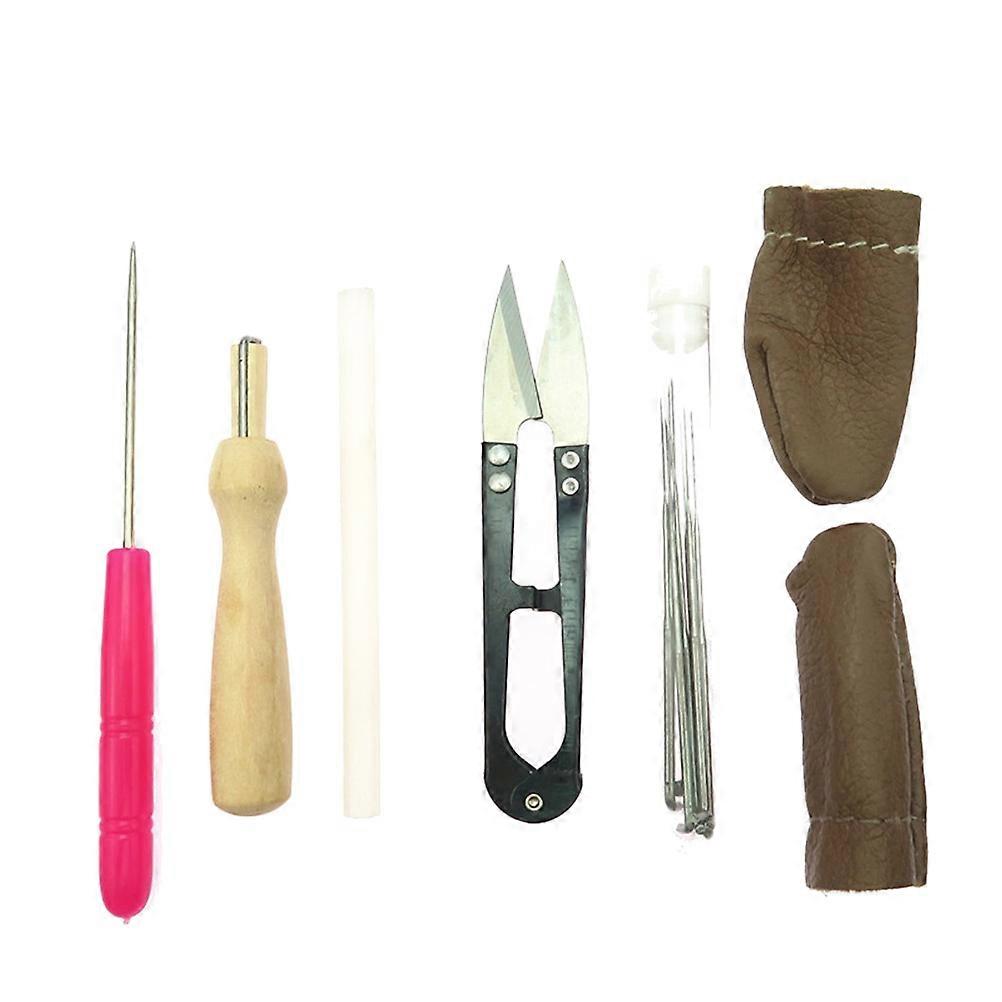15pcs Needle Felting Starter Kit Set Wool Felting Needle Tool for DIY Art Handwork (Eight Needle, Random Color)