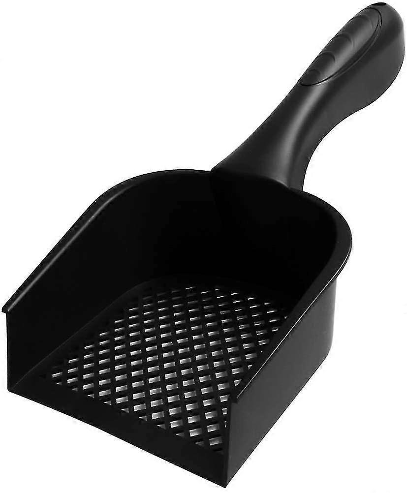 ベントナイト猫砂シャベル用 - PVC 壁掛け、軽量、耐久性のある四角い砂シャベル