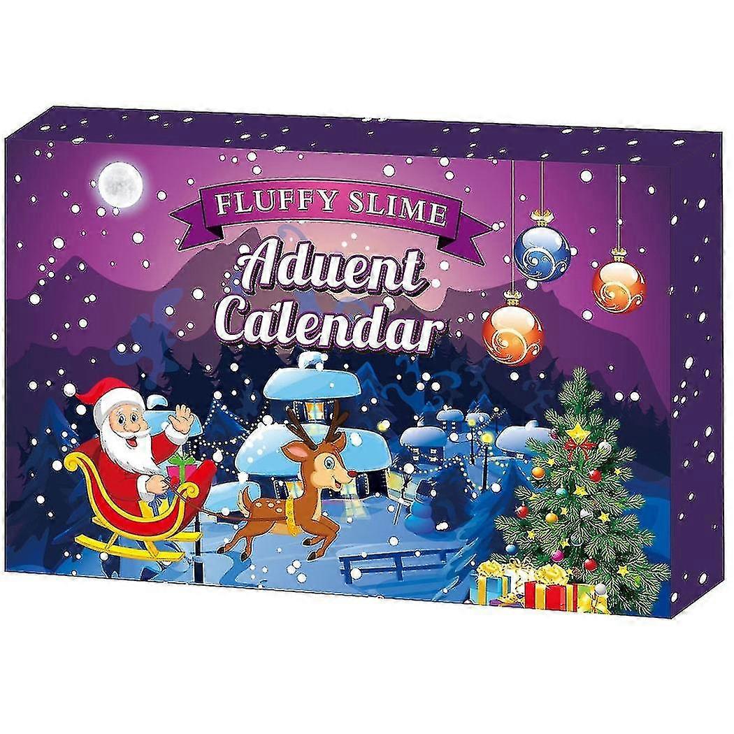 Slime Advent Calendar 2022 Christmas Countdown Calendars 24 Days
