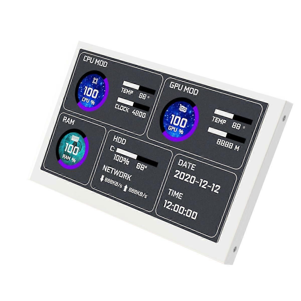 Computer Moning Sub-screen 5-inch Ips Typec Sub-screen Chassis Of Aida64