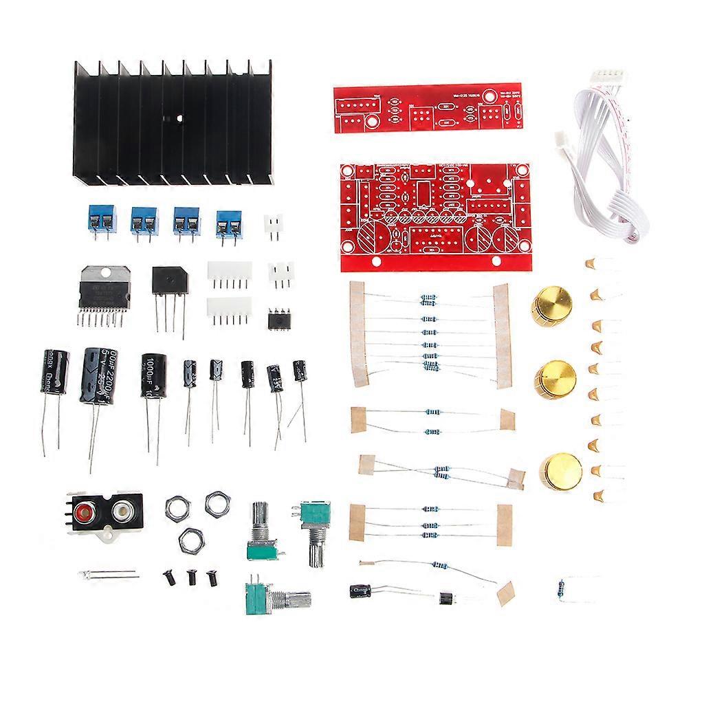 TDA7377 Power Amplifier 2.1 DIY kit 3 Channel Sound Audio AMP Board 12-18V for D