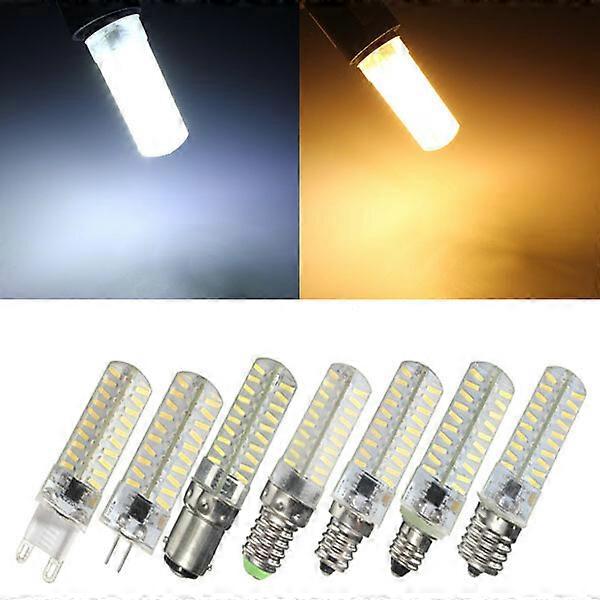 G4/g9/e11/e12/e14/e17/ba15d Dimmable Led Bulb 4w 80 Smd 4014 Corn Light Lamp Ac