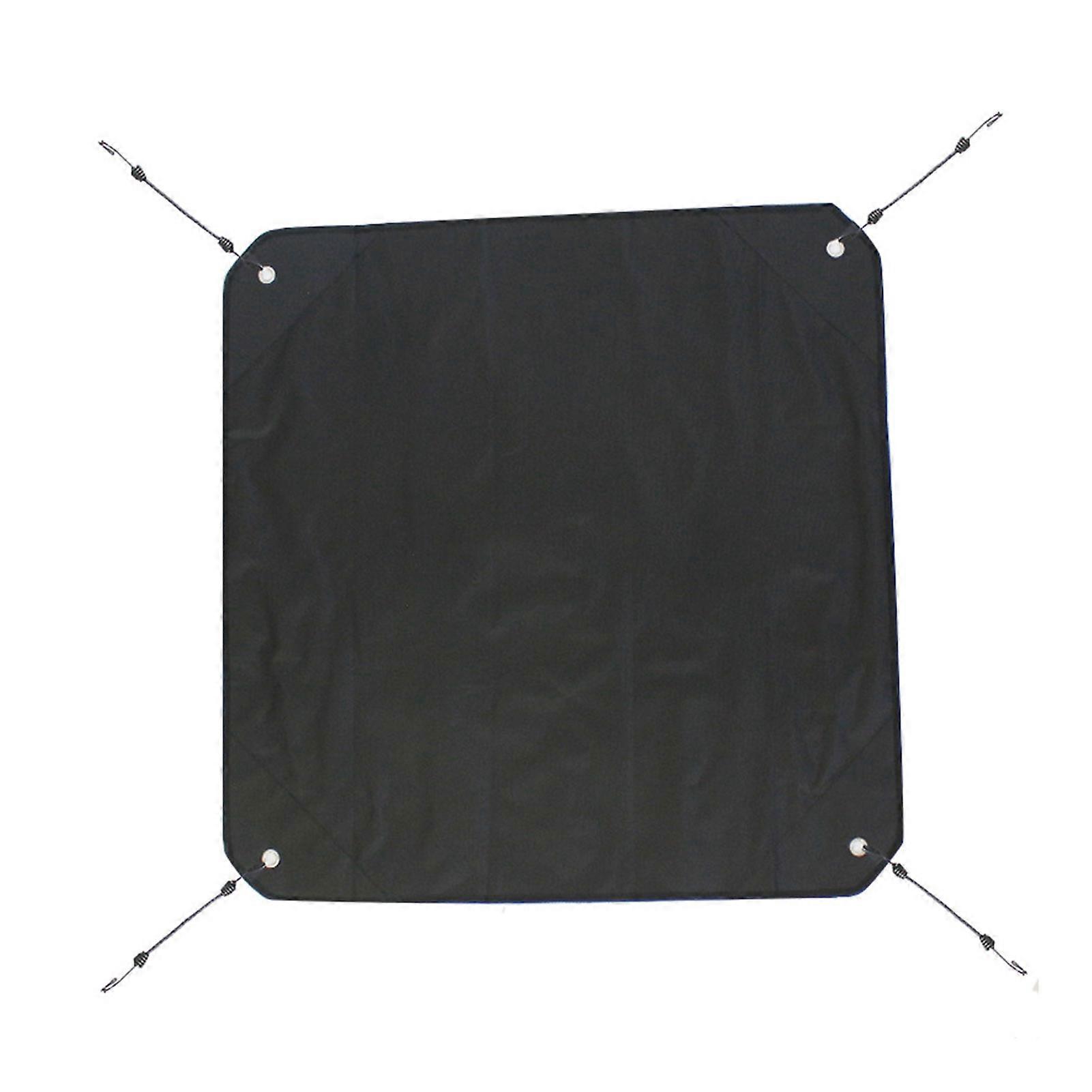 Air Conditioner Cover with Hooks Set Windproof Design Breathable Universal Simple Installation Outside Unit AC Mesh Cover Protector