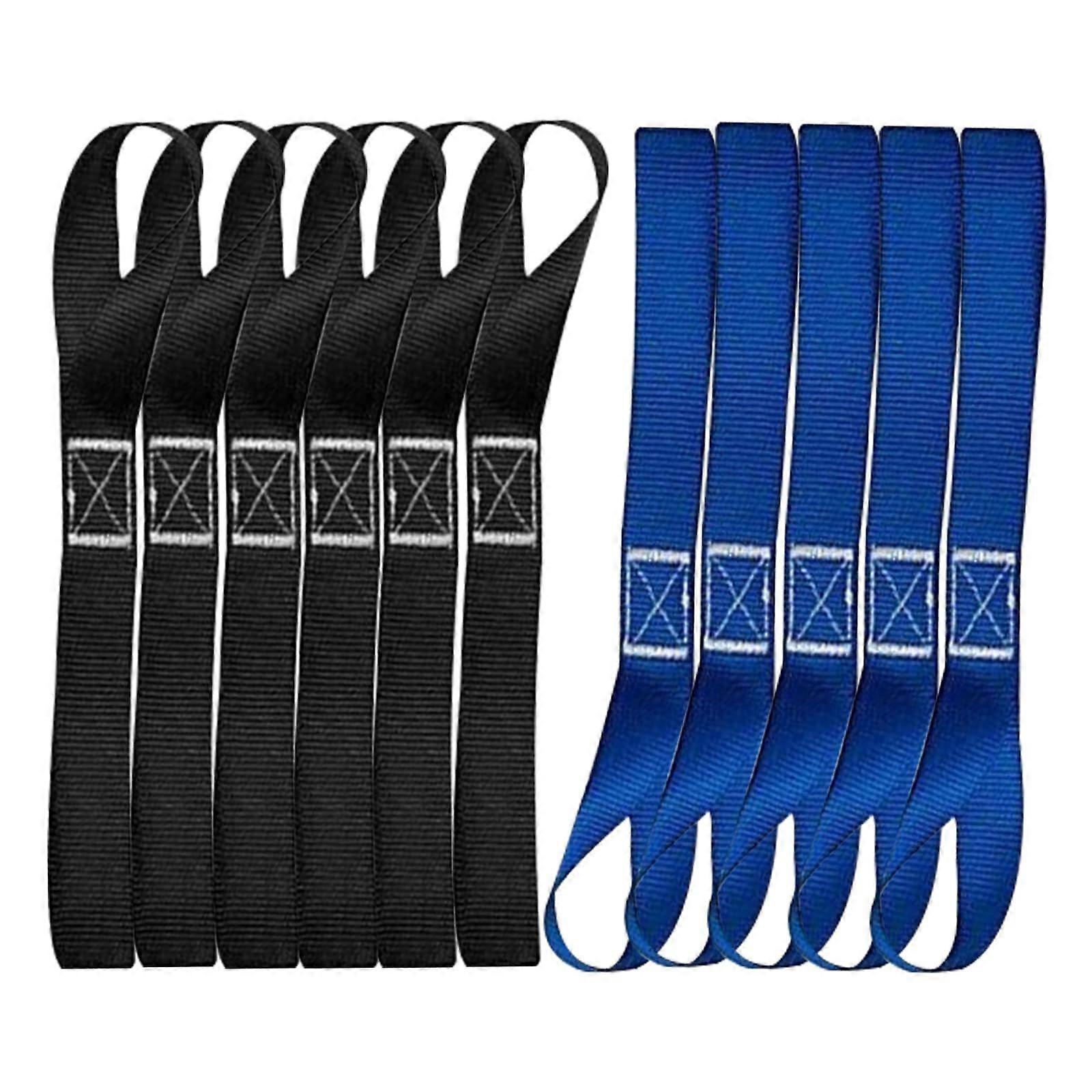 10 Pieces Bicycle Tow Strap, Bicycle Tow Strap, Motorcycle Handlebar Strap, Car Lashing Ring, Suitable for Transporting and Securing Car and Motorcycl