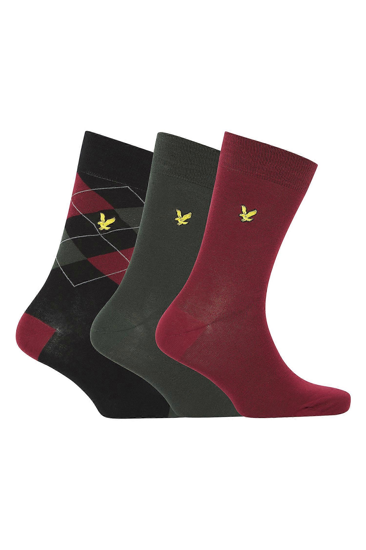 Lyle & Scott 3 Pack Hewie Socks