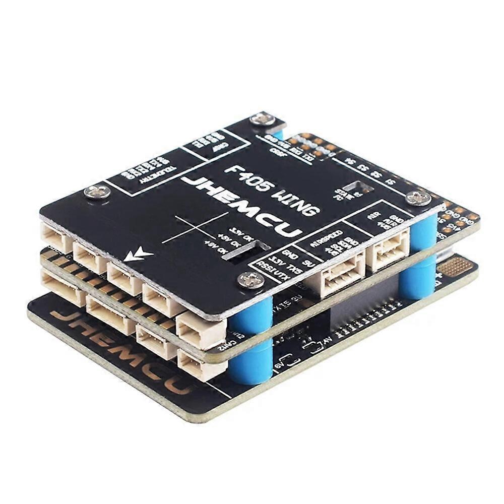 JHEMCU F405 Wing INAV Flight Controller Built-in Barometer Gyroscope OSD Blackbox BEC for RC Airplan