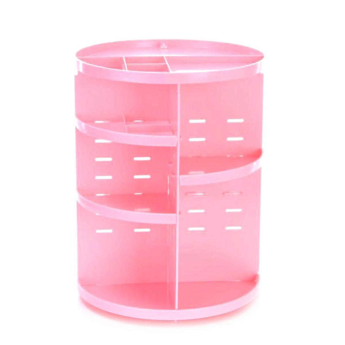 360 Rotating Makeup Organizer, Diy Adjustable Makeup Spinning Holder Storage Rack, Capacity Make Up