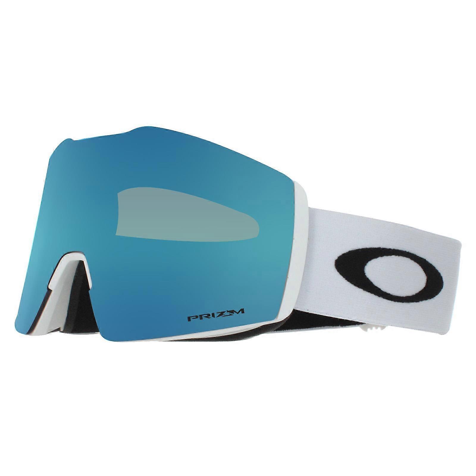 Oakley Ski Goggles Fall Line L OO7099-35 Matte White Prizm Snow Sapphire Iridium
