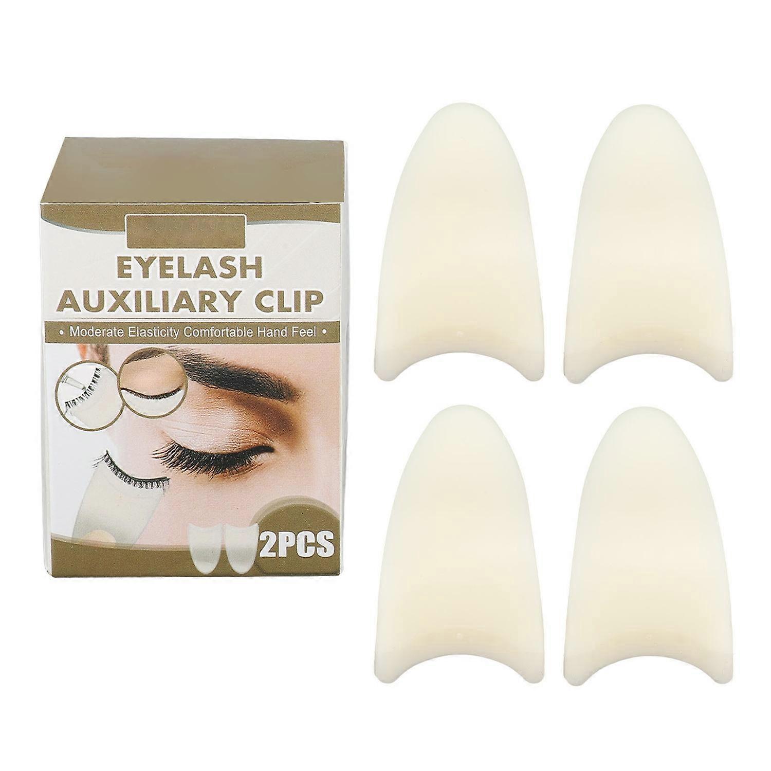 False Eyelash Applicator Tool Soft Artificial Eyelash Auxiliary Clip Precise Control False Lash Aids