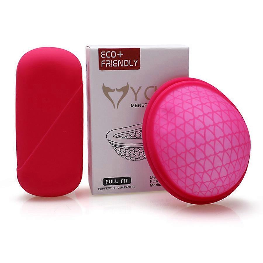 Lot de 2 disques menstruels réutilisables en silicone - Approuvé FDA et CE