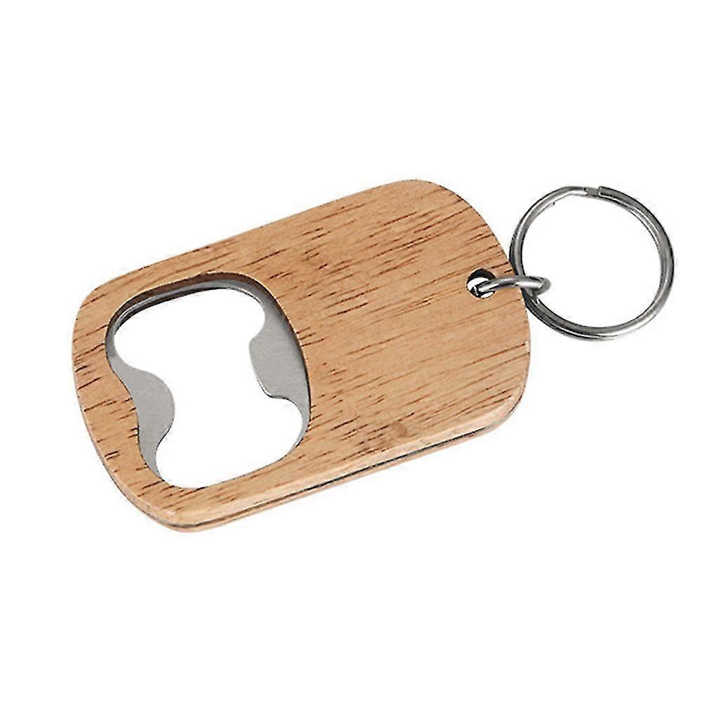 Simple Beer Corkscrew Wooden Handle - Premium Bottle Opener