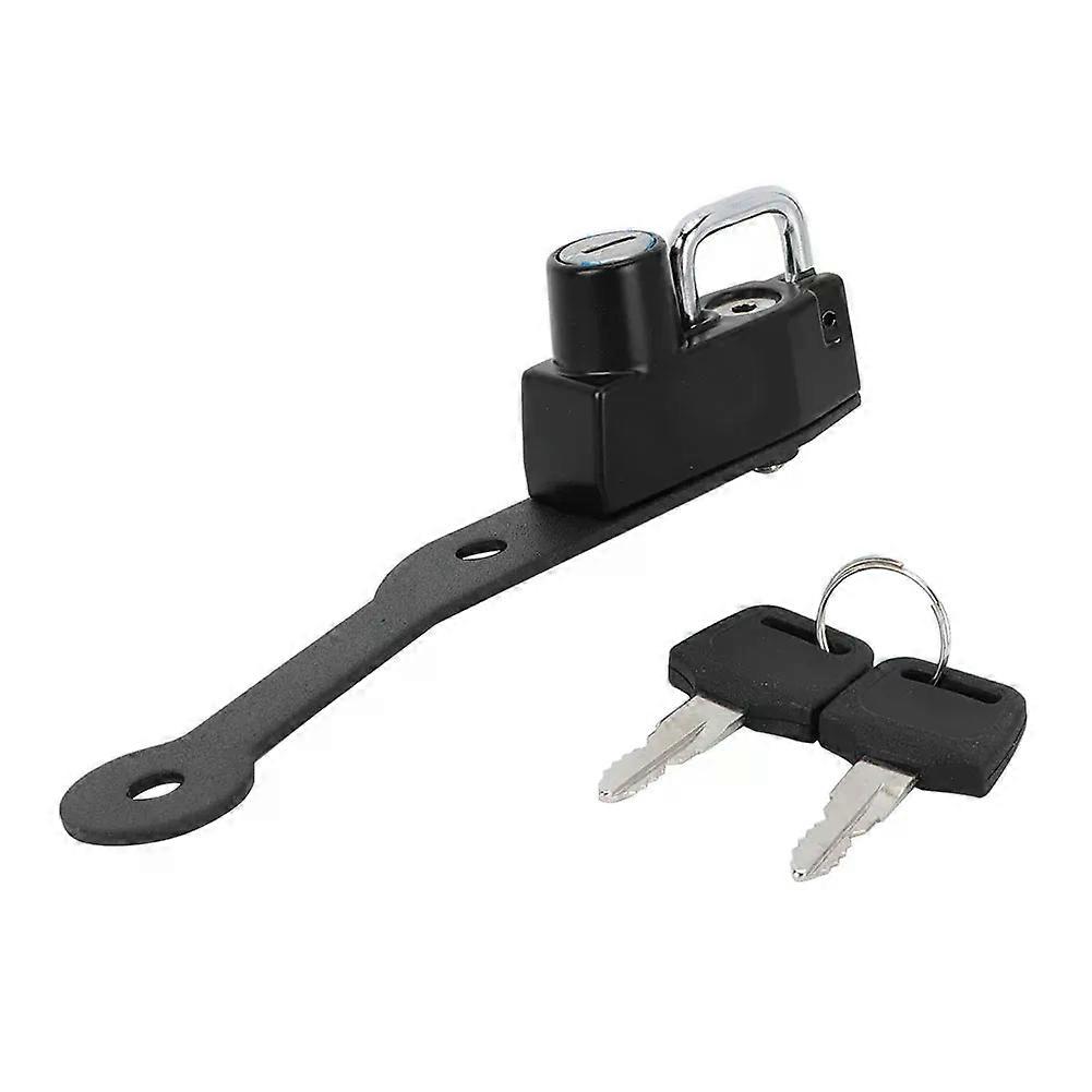 Blocco casco per gancio di montaggio moto Kit di blocco casco in lega per MT-07 FZ-07 2014-2017 / FJ-07 2014-2016