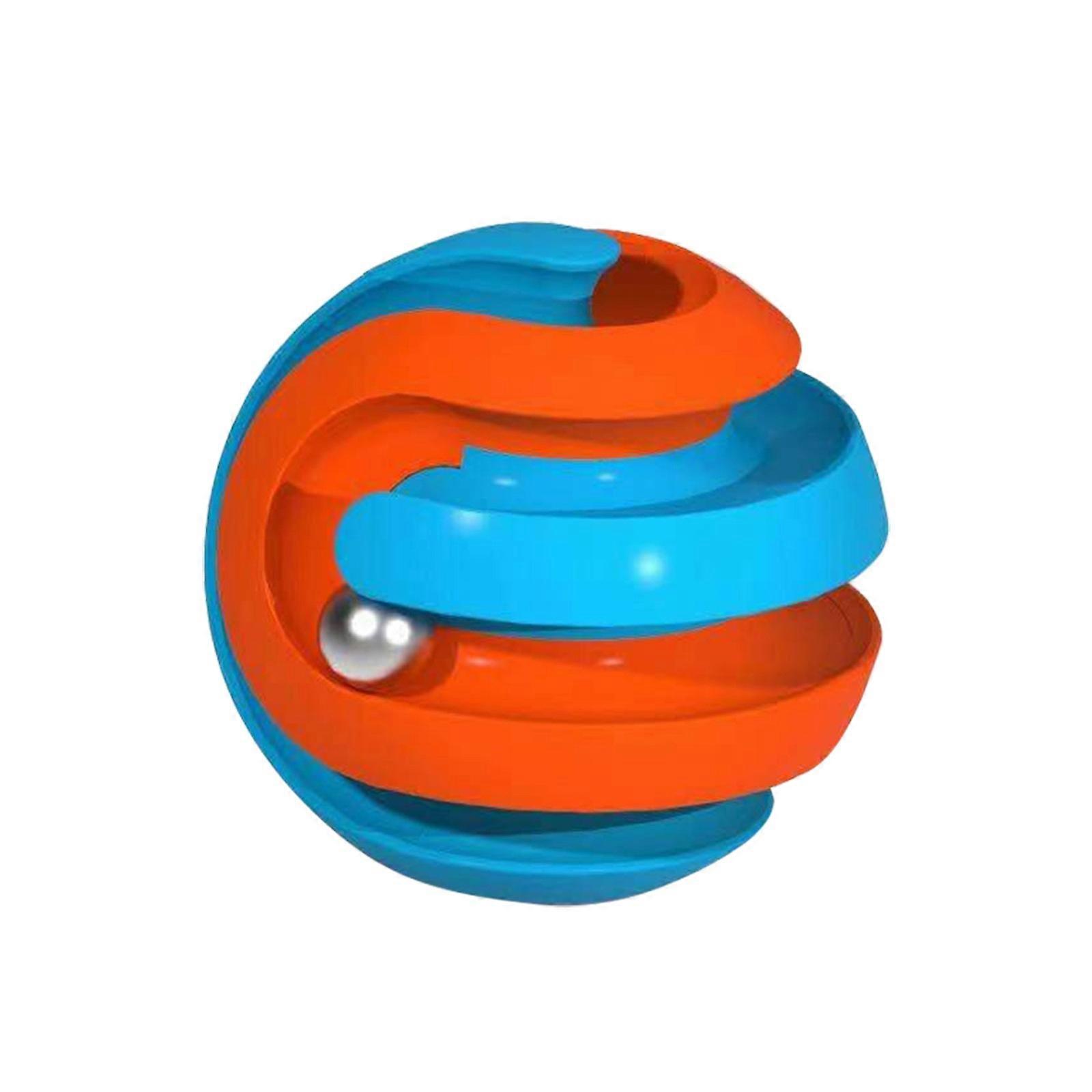 Maze Track Pinball Cubes Fidget Cubes Tops Spinning Toys Stress Relief Endless Squeezing