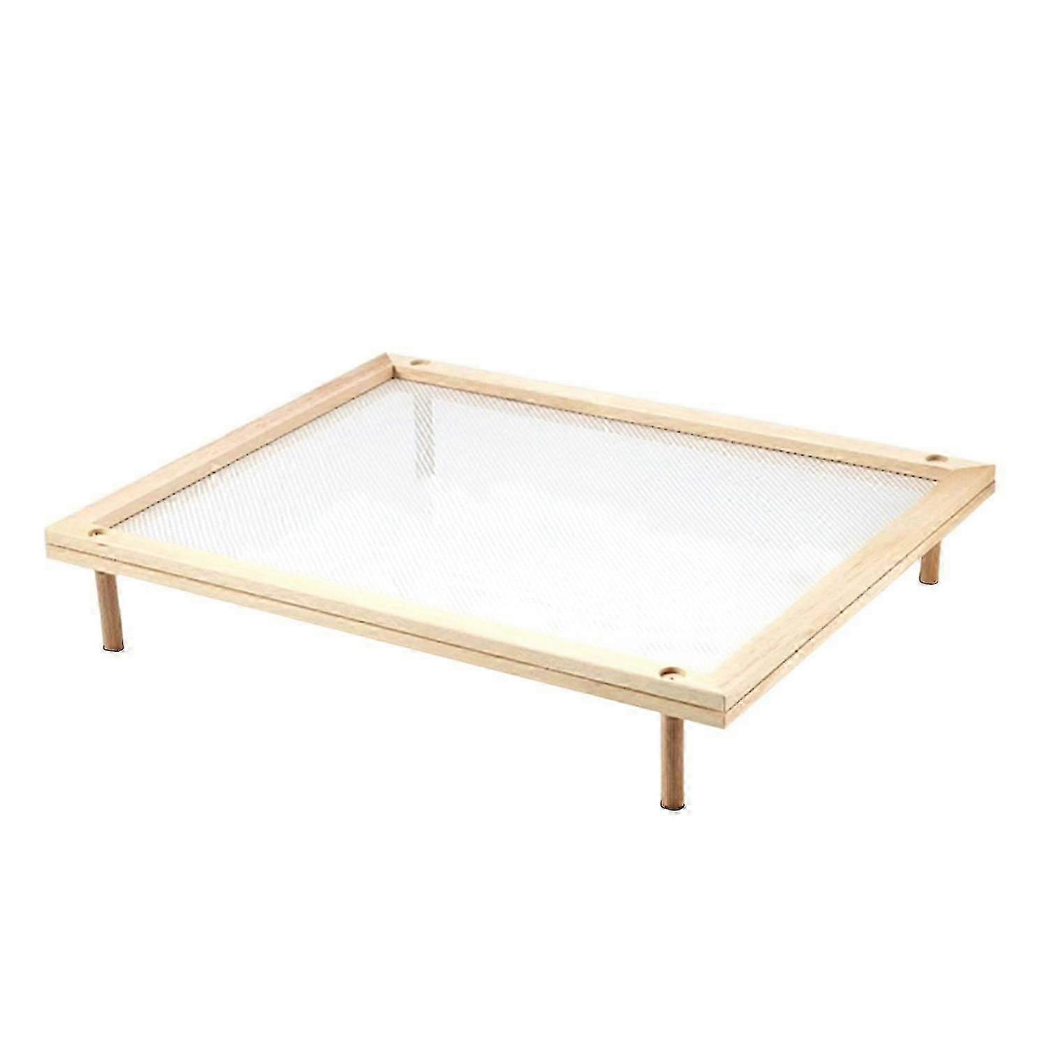 Easy Assembly Food Dryer Rack Quick-drying Wood Easy to Apply Single Layer Vegetable Drying Rack Hou