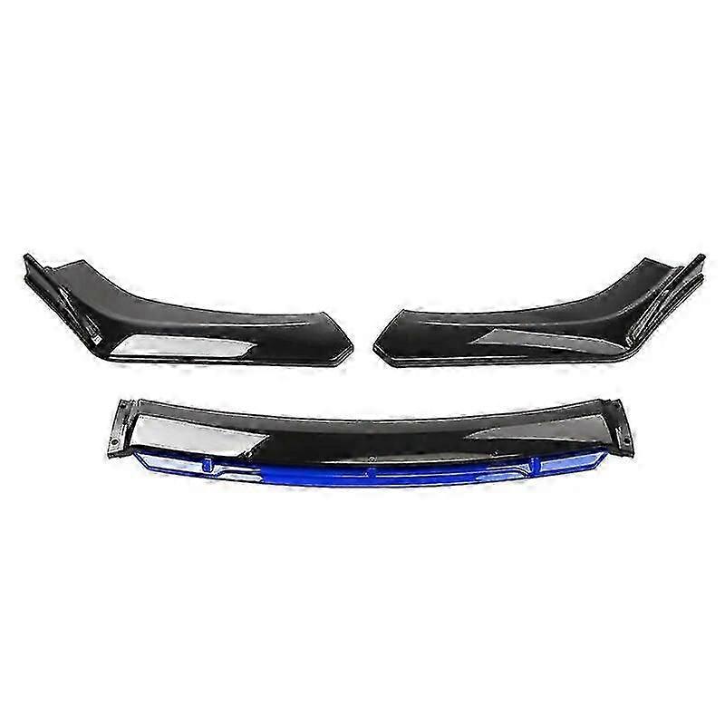 4pcs Universal αυτοκίνητο μπροστινό προφυλακτήρα Lip Body Kit Spoiler Canard Splitter Diffuser Front Lower Chin Bumper Cover Lip Front Spoiler