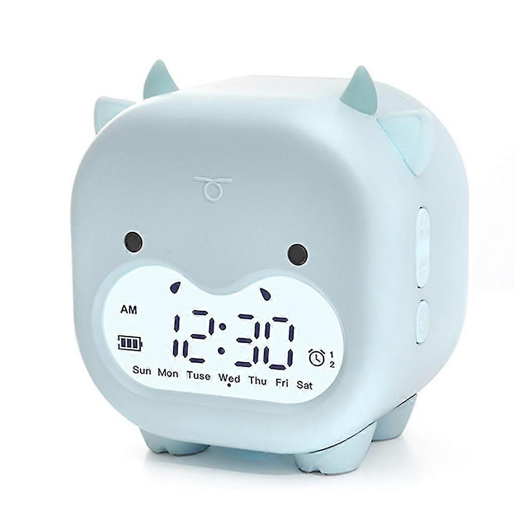 Alarm Clock Led Table Digital Desktop Clocks Night Light Kids Timer For Home