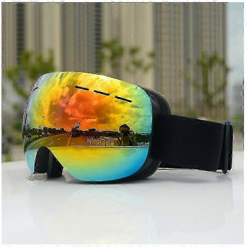 Skidglasögon Magnetisk Lins Utbytbar Lins 100% Uv400 Skydd Snöglasögon