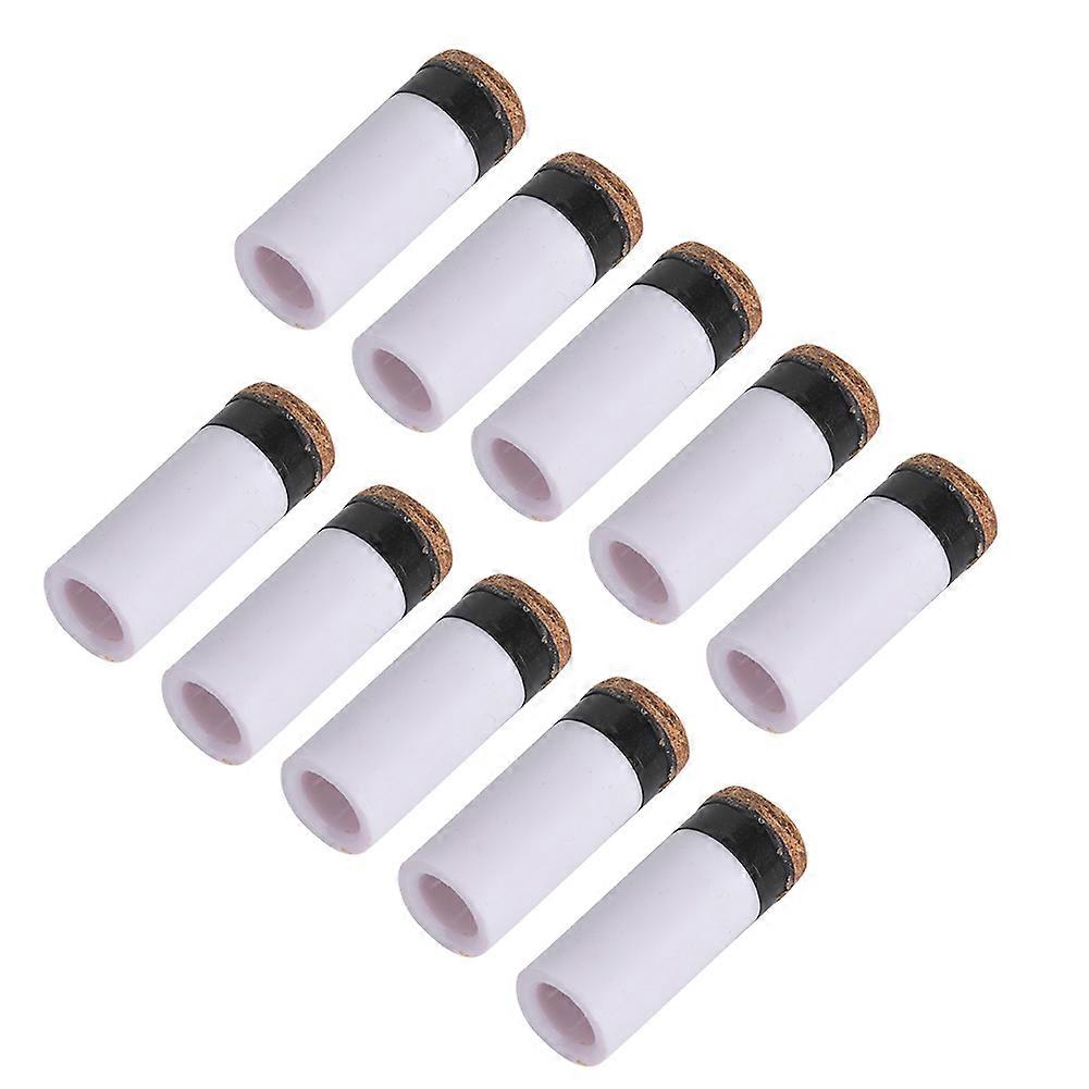 10PCS Snooker Pool Queue Spitze Ersatzteile für Billard