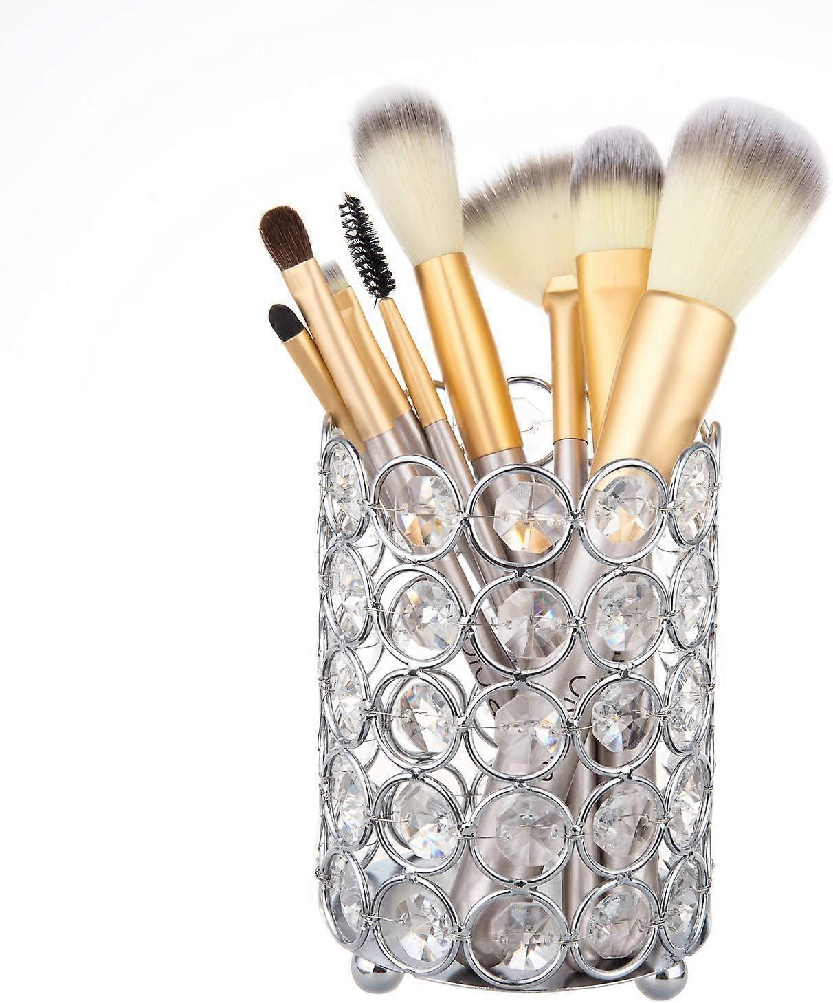 Kristallen make-up borstel houder