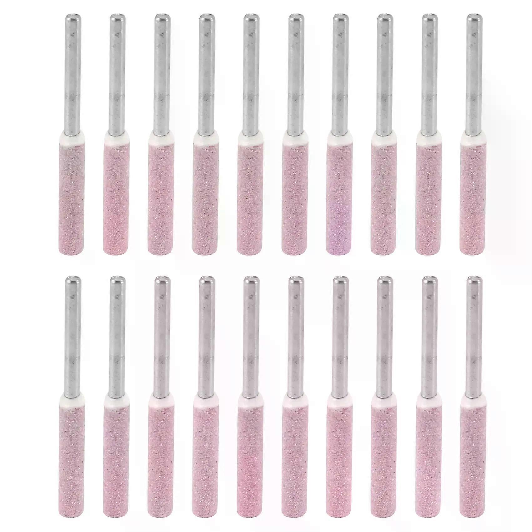 20 Pack Chainsaw Sharpener Grinding Tool Grinding Polishing for 3/16 Inch/4.8mm Sharpener