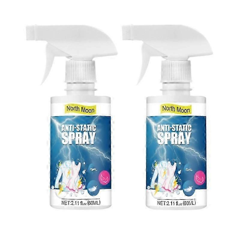 2Pcs Inspired Plasma TV Screen Cleaner and Anti-Static, 60ML