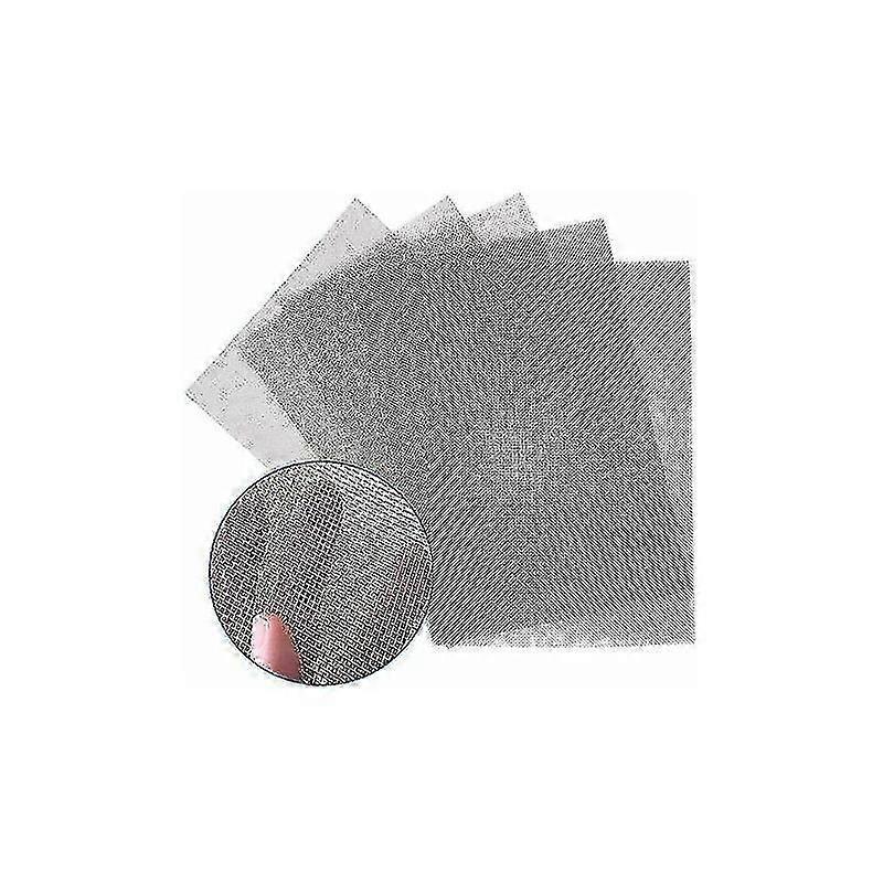 5 Pack 304 rustfritt stål vevd netting, Air Mesh 11.8 "x 8.2" (300 x 210mm)