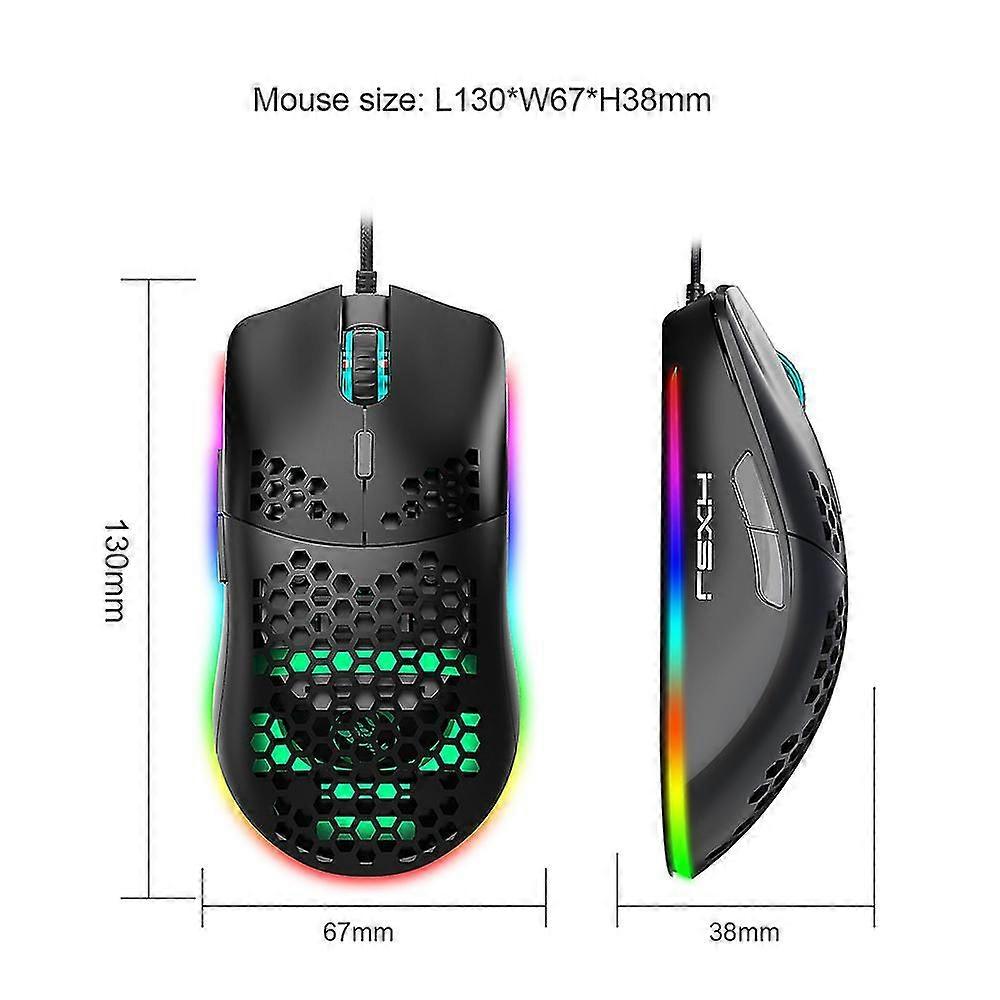Usb Wired Gaming Mouse Rgb Gaming Mouse