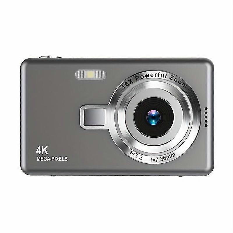 Digital Camera Hd Digital Camera Auto Focus Function Grey