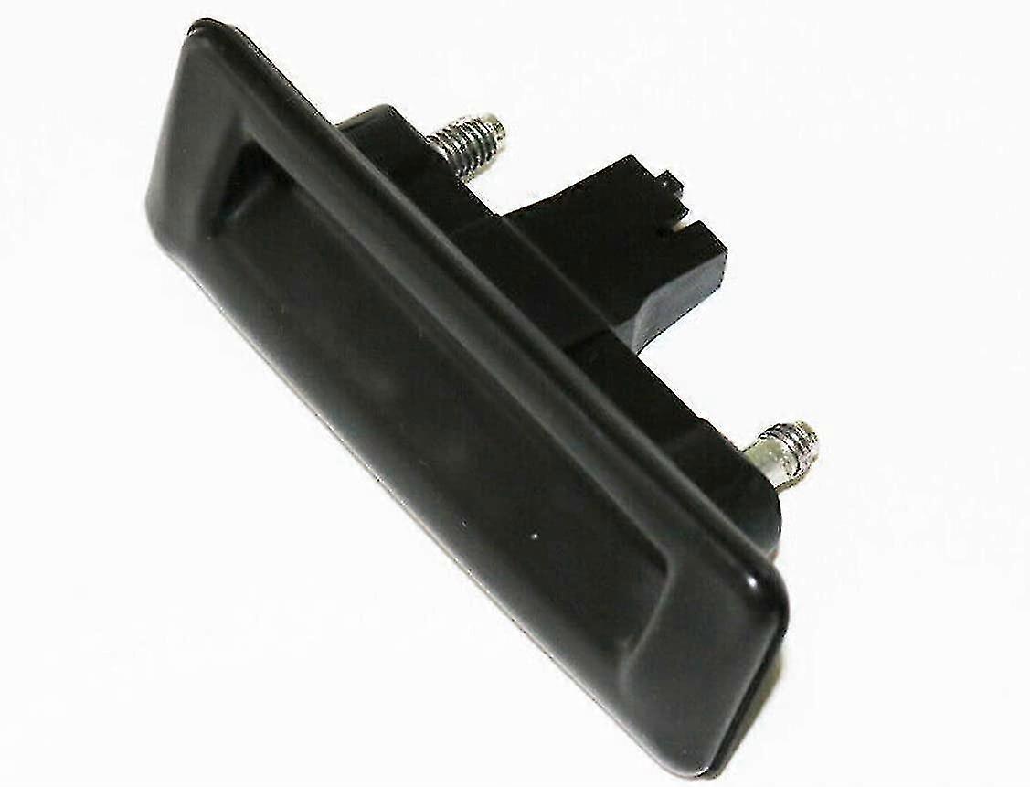 Black Door Handle & Tailgate Button Rear Lock Opener Strip (1 Piece)