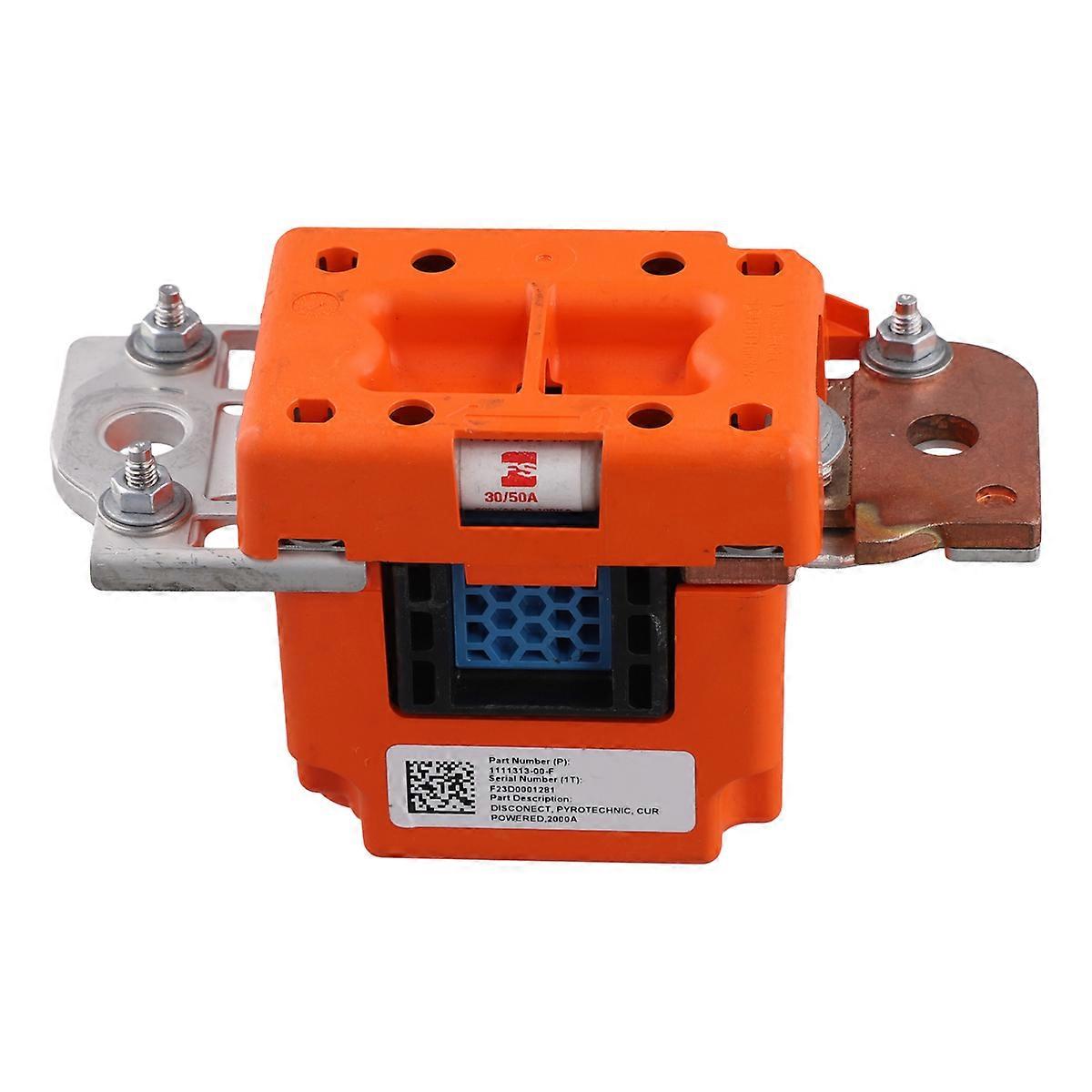 Battery Pyrofuse for Model S High Voltage Battery Disconnect
