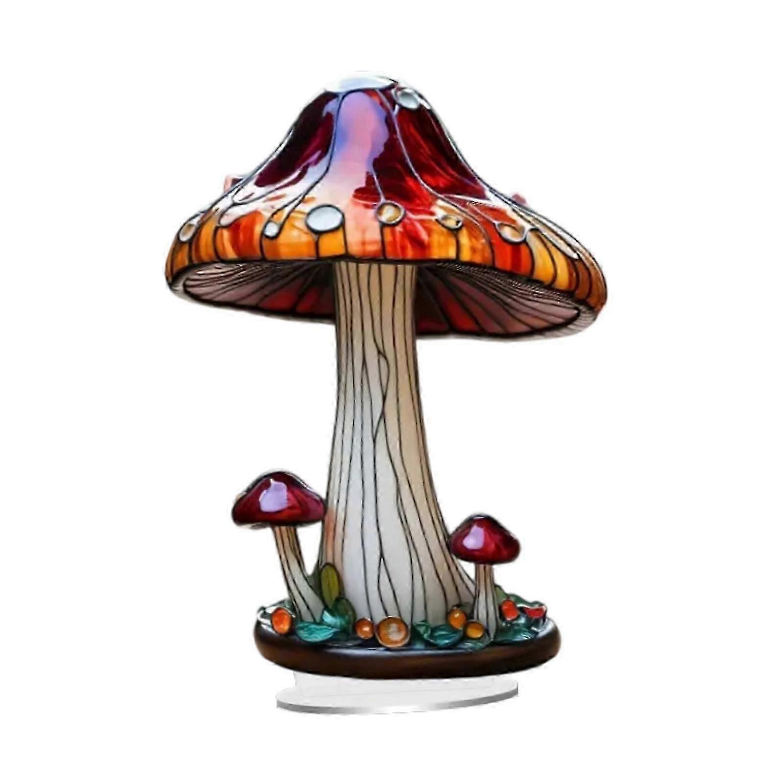 Panneau acrylique 2D avec base décorative pour table de salon