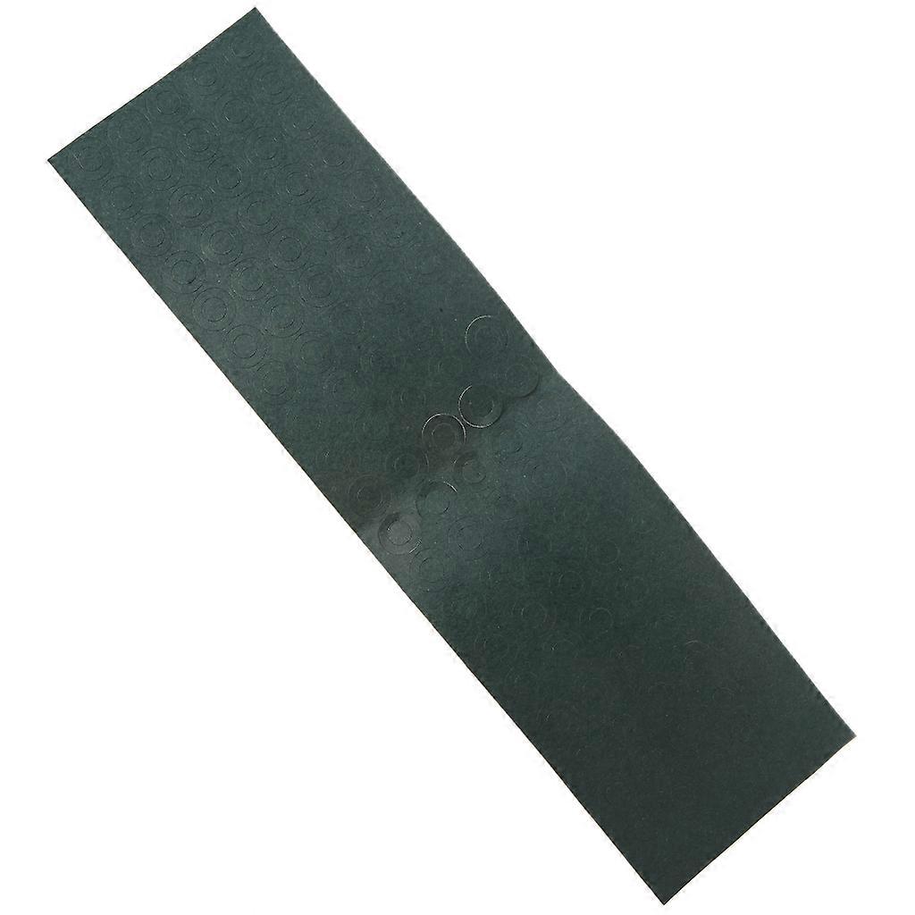 18650 lithium battery insulation gasket paper fast insulating film flat surface pad insulation pad - 100pcs/sheet Green