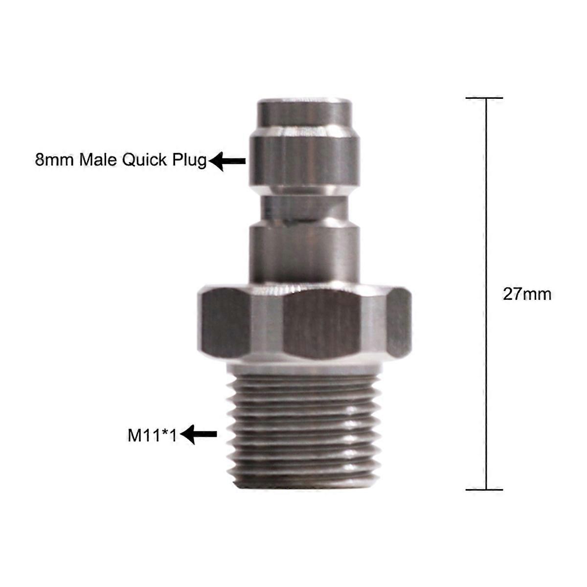M11x1 Female Thread and External Thread for Carbon Dioxide Adapter