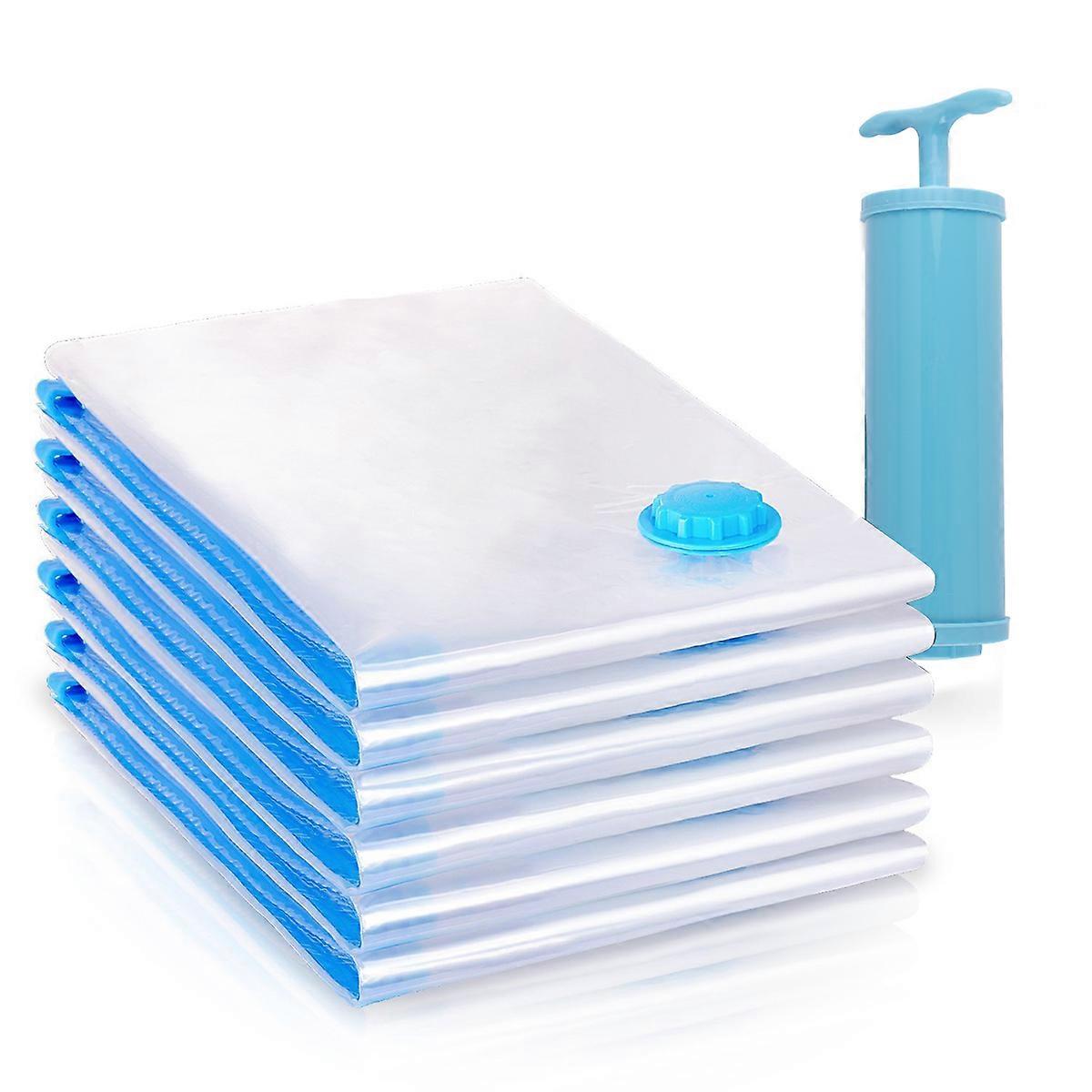 (Sea shipping) vacuum compression bag 6pcs + hand pump
