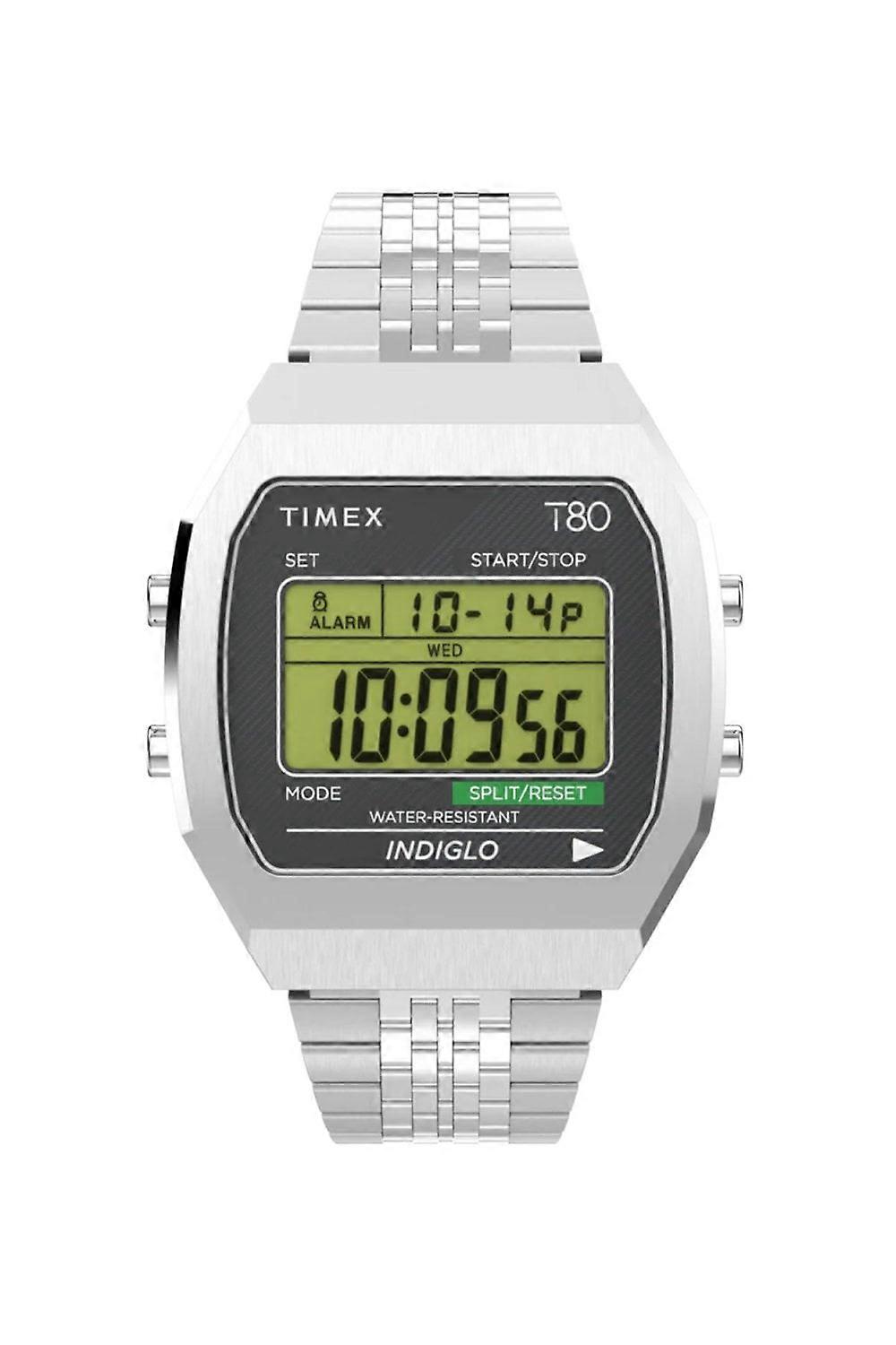 Orologio da uomo Timex T80 in acciaio 36mm con bracciale in acciaio inossidabile TW2V74200