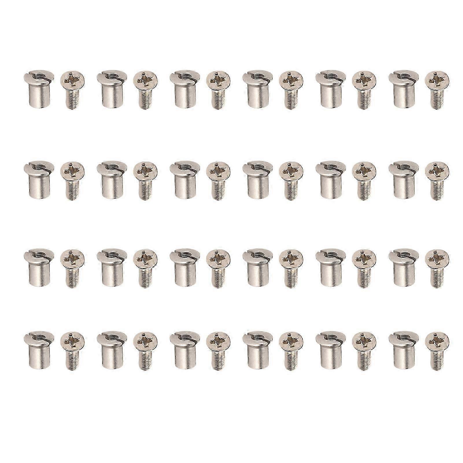 24Pcs NAB HUB Screw Set Universal 10.5inch X 1/4inch NAB Hub Take Up Reel Screw Set for 3M for AMPEX for TEAC for RMGI
