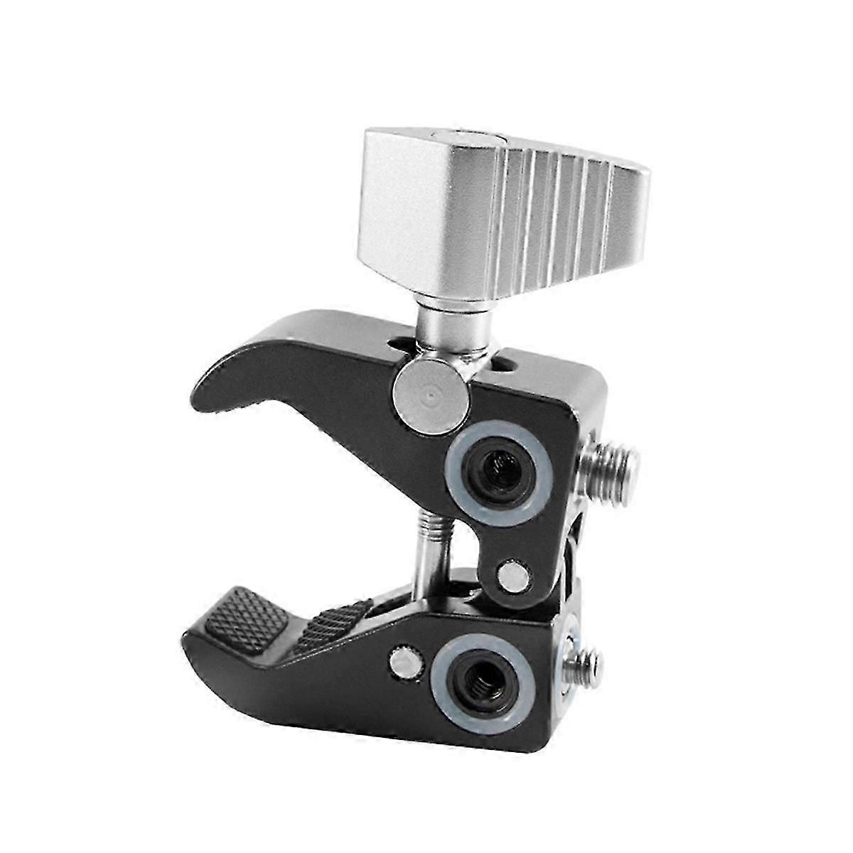 suitable for Aluminum Alloy C-Type Crab Clamp Magic Arm Clamp Suitable for SLR Camera LED Light Studio Photography Accessories-YI  WU  CHUN  HUI