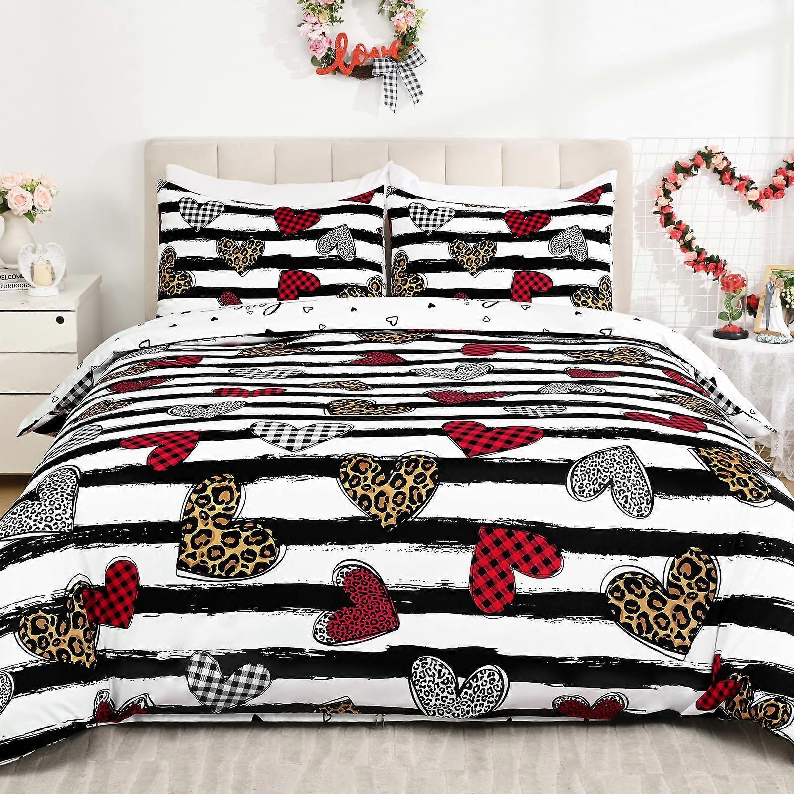 Chambre Queen Size Microfibre Housse de couette douce