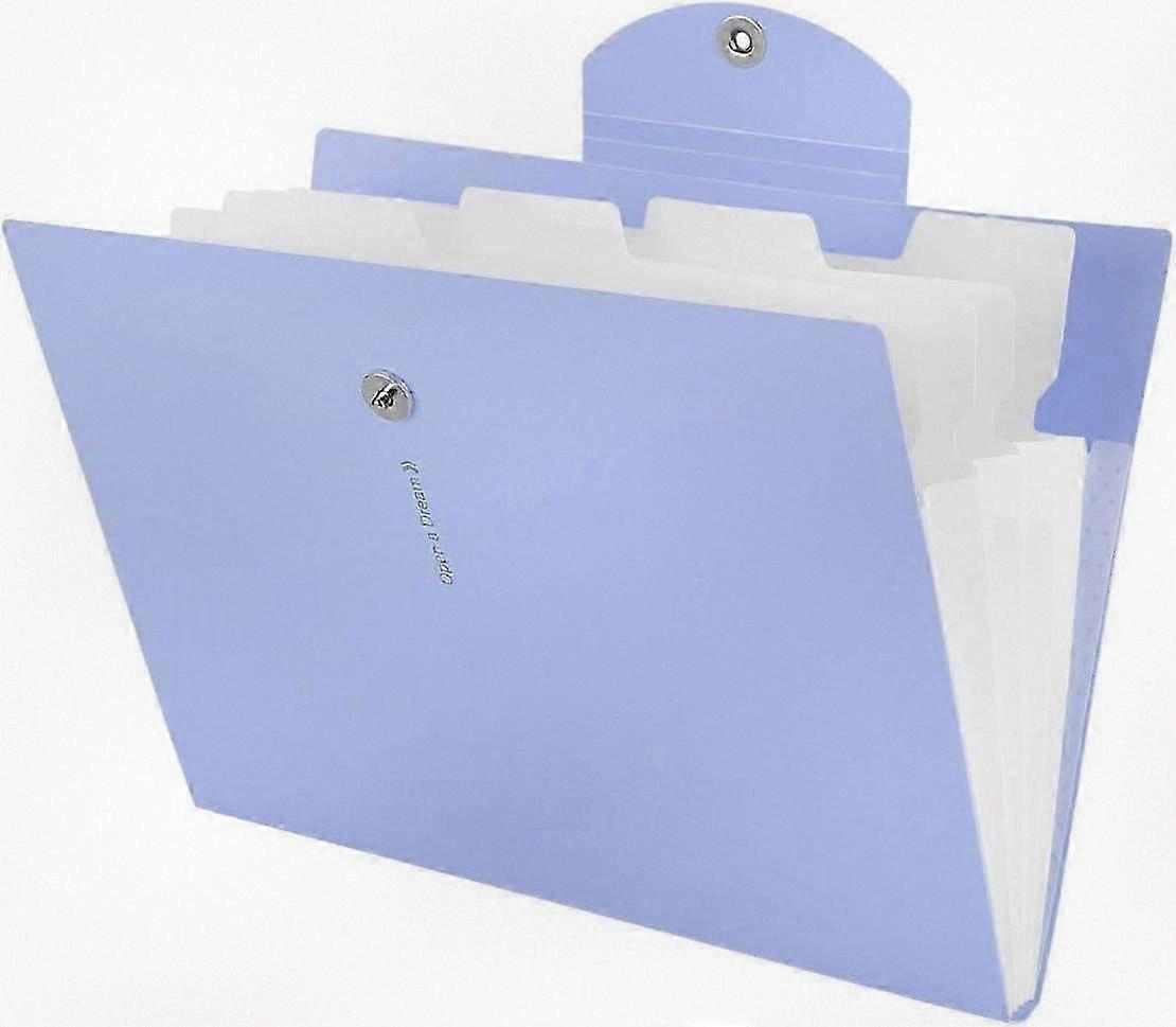 A4 Document Organizer, Expandable File Folder with Multiple Pockets, Portable A4 File Holder