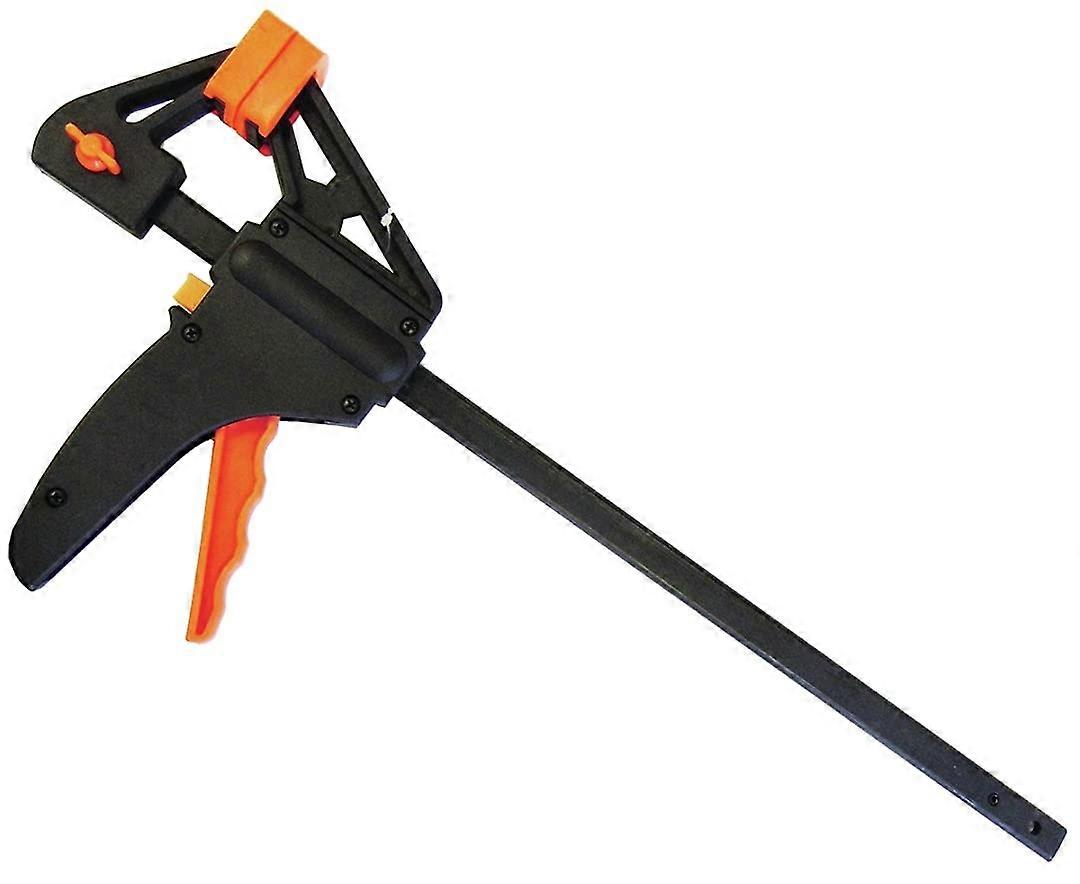 Ratcheting F Style Bar Clamp - 12"" For Woodworking, 12-Inch F-Style Ratcheting Bar Clamp